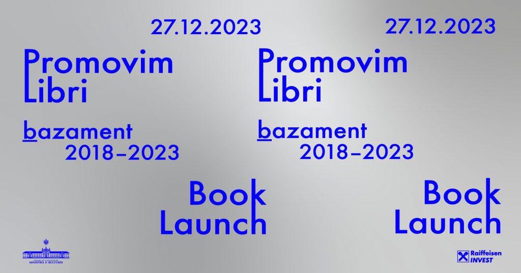 BOOK LAUNCH: Bazament Book Launch