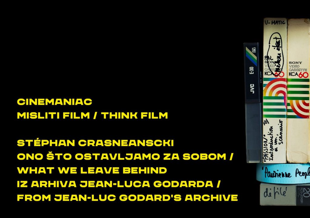 FILM SCREENING: Cinemaniac 2024. – Misliti film / Think film