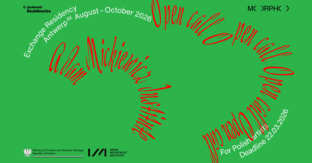 OPEN CALL: EXCHANGE RESIDENCY. ADAM MICKIEWICZ INSTITUTE