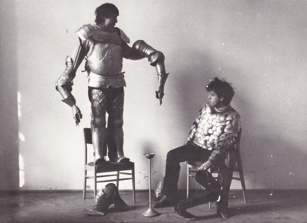 EXHIBITION: THE THEATRE OF PAINTERS. ANDRAS BOROCZ AND LASZLO LASZLO REVESZ PERFORMANCES fROM THE 1980’S